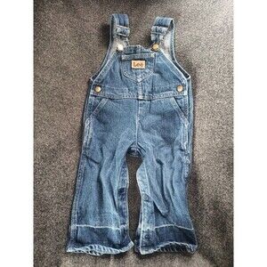 Vintage Lee Denim Overalls Toddler 24 Months